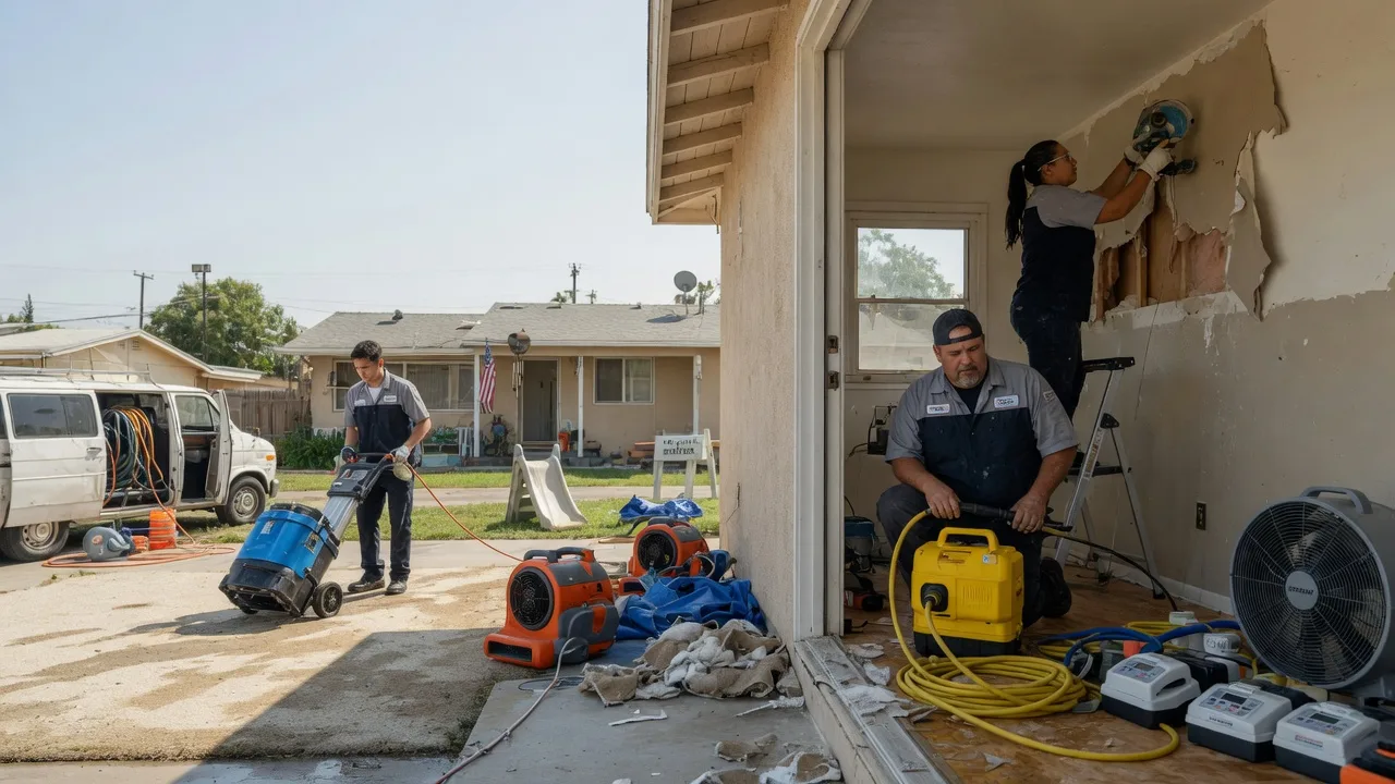 Water Damage Restoration in Herndon, KS near me